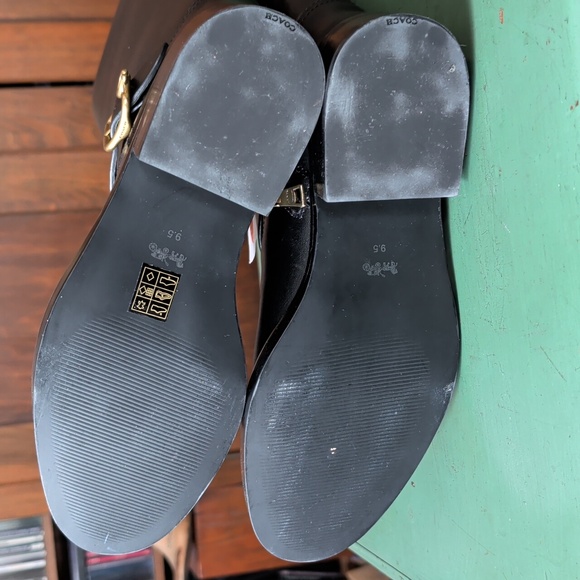 New COACH Madeline Knee High Boot (Women) Wide Calf Size 9.5 - Picture 9 of 16